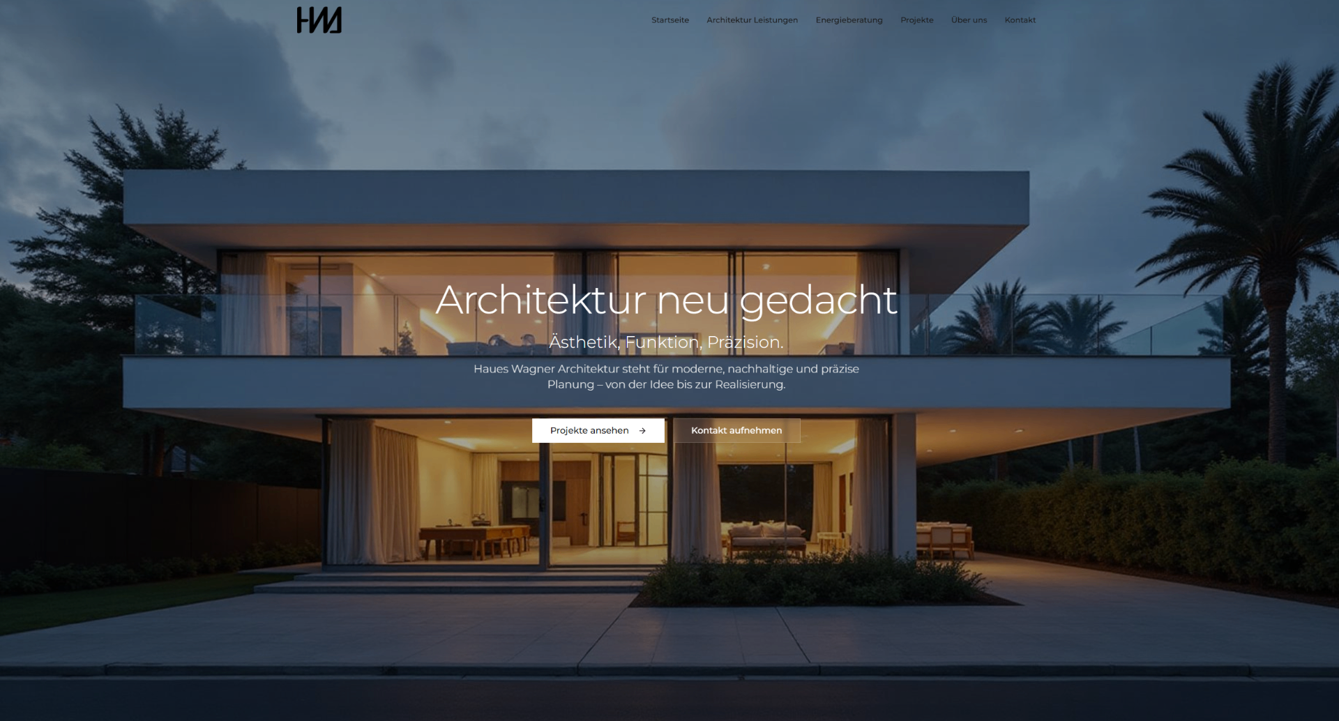 Architekturbüro Website